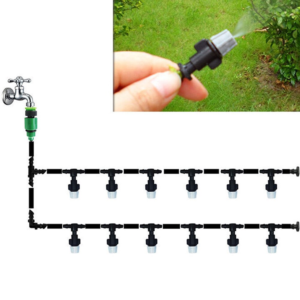 10 Meter Garten Bewässerung System Einstellbare Automatische Mikro Tropfen Bewässerung Stabile Bewässerung System Für Pflanzen