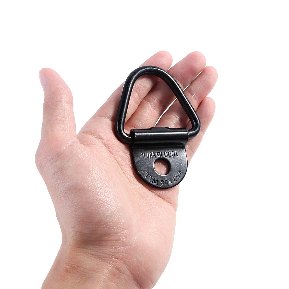 8Pcs Cargo Tie-Down Anchors V-Ring Trailer Anchor Replacement for truck bed and back door freight car trailers SUV warehouses