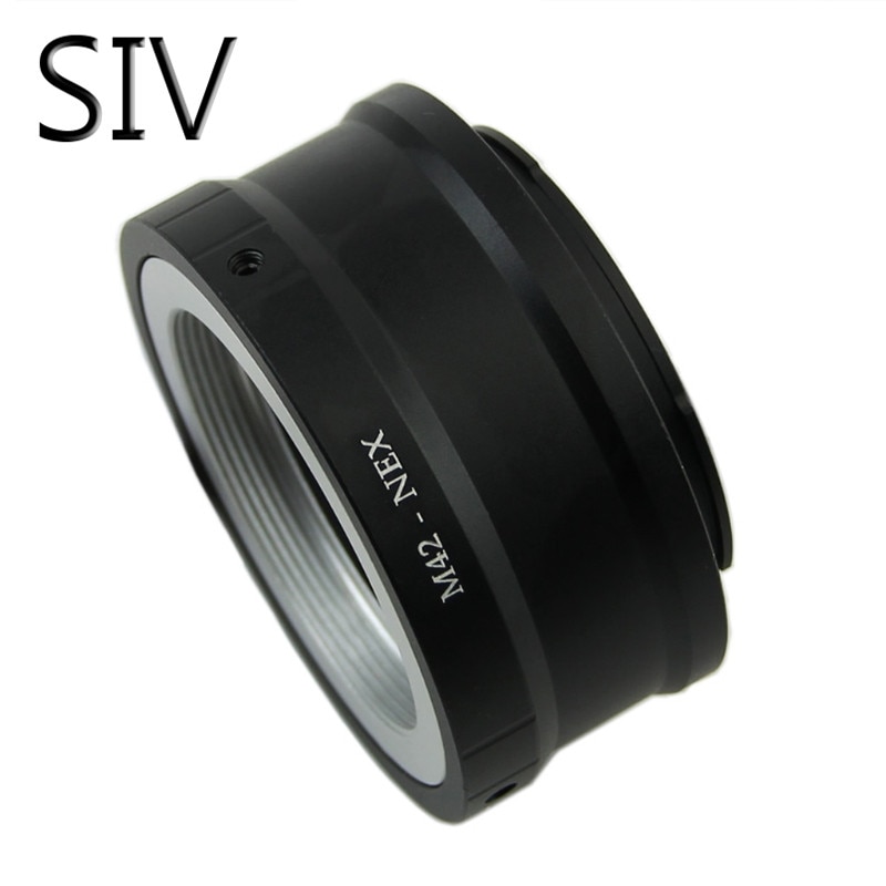 Siv M42 Schroef Camera Lens Converter Adapter Voor Sony Nex E Mount NEX-5 NEX-3 NEX-VG10