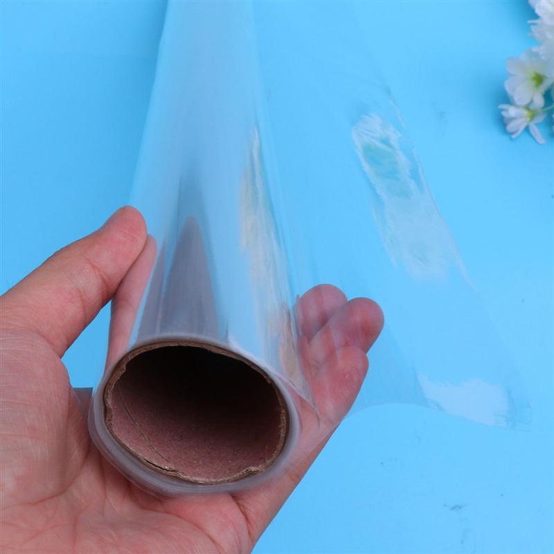 Rollo de celofán transparente grueso para , cestas de flores, suministros de envoltura, cestas, suministros de manualidades