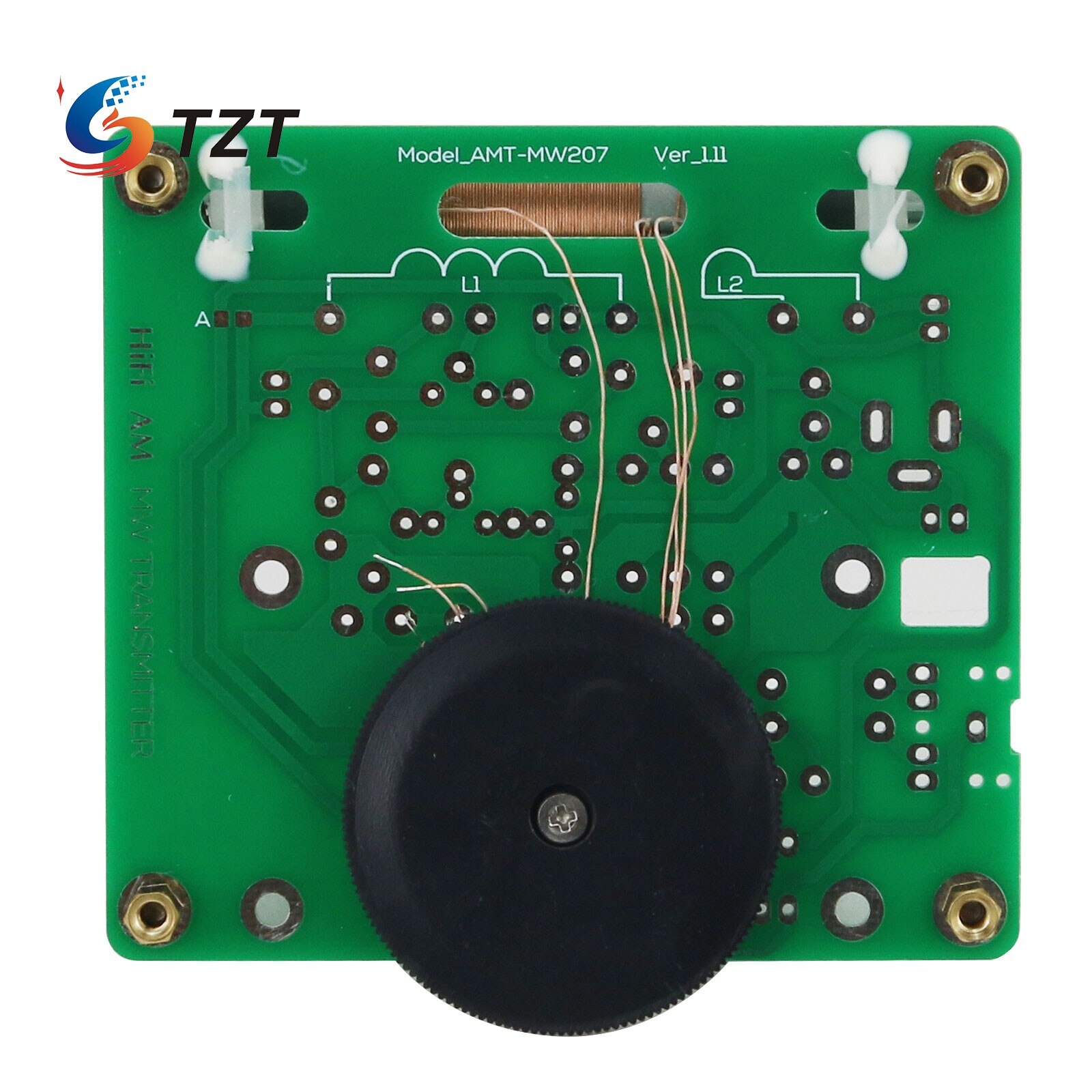 TZT AMT-MW207 525-1605kHz MW Medium Wave Transmitter AM Radio Transmitter with Indicator