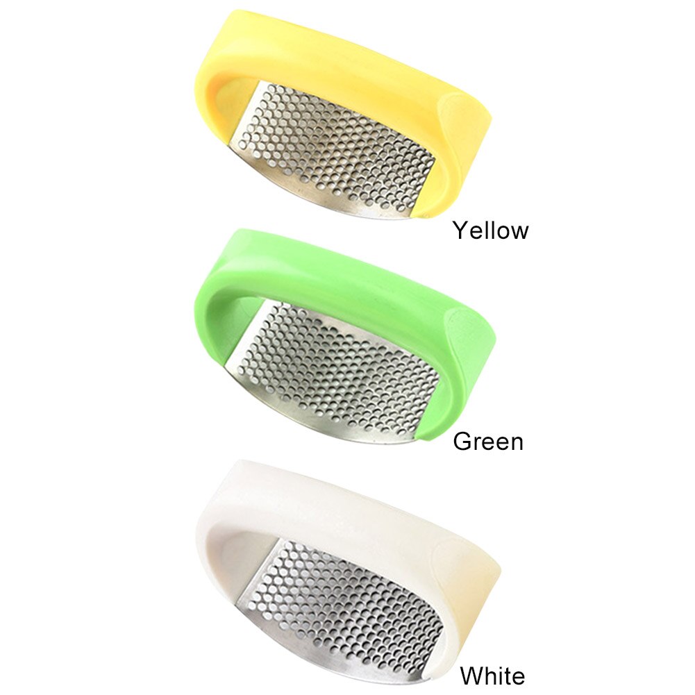 Garlic Slice Press Device Mincer Juicer Ginger Slicer Stainless Steel Fruit Evenly Squeezer Practical Vegetable Tools