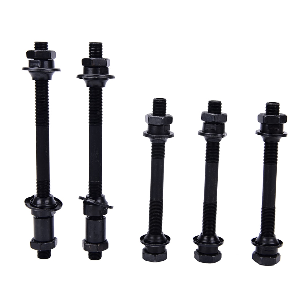 Mountain Bike Hub Shaft Hollow Shaft Bicycle Solid Shaft Front Rear Hub Axis Mountain Bike Shaft Lever
