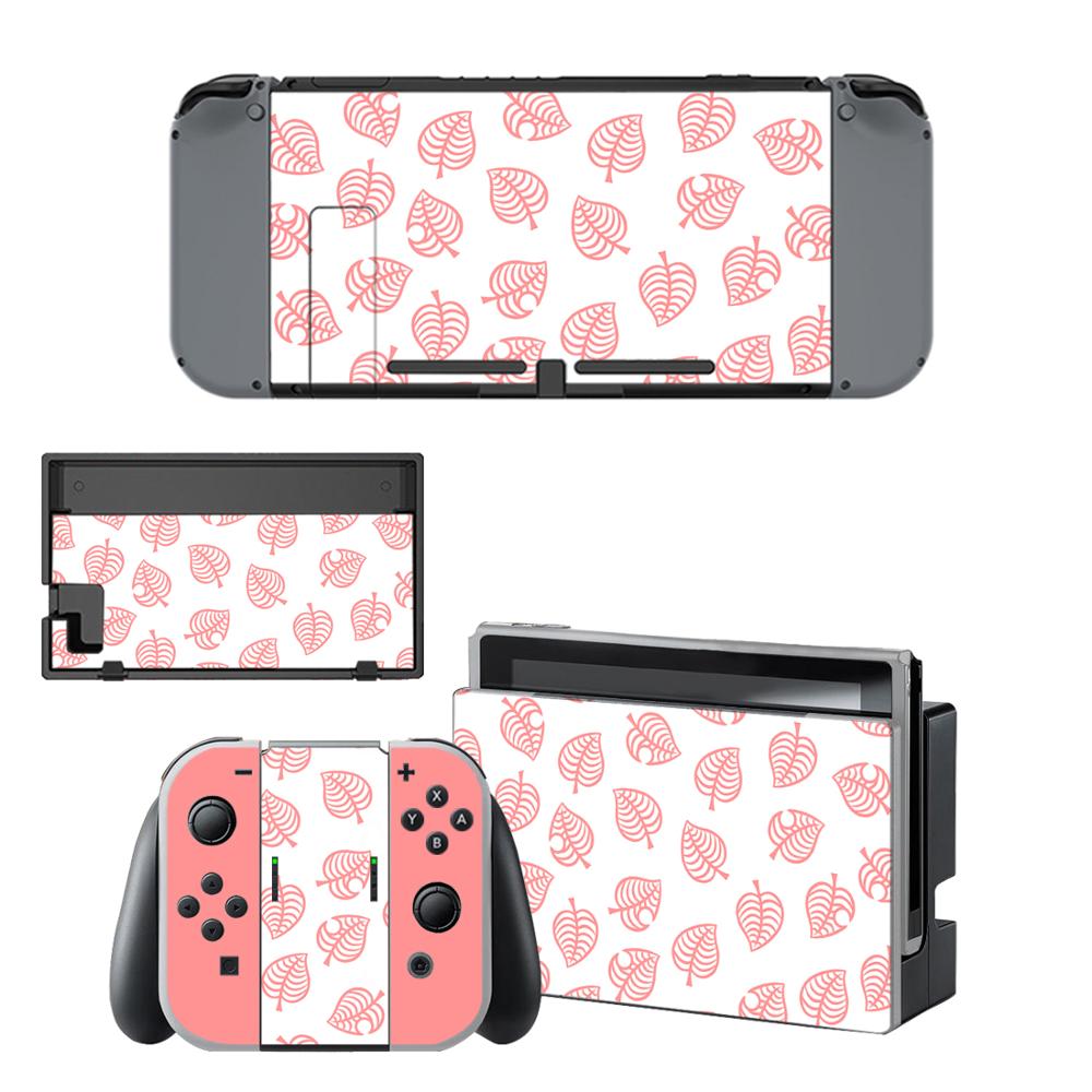 Animal Crossing Skin Sticker vinyl for Nintendo Switch sticker skin NS Console and Joy-Con Controllers: KYSNS0774