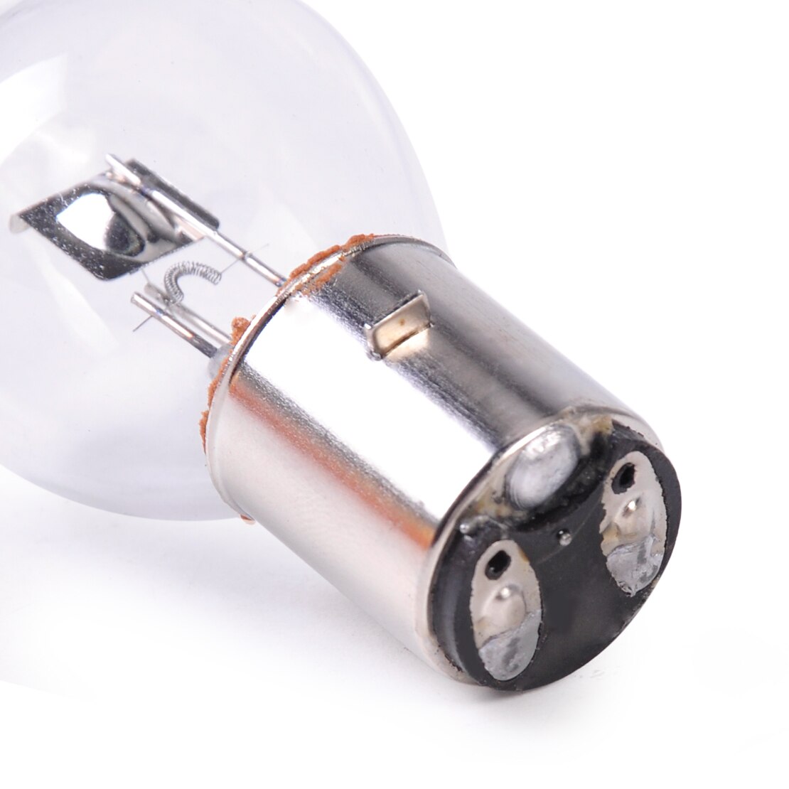 Citall motorcykel belysning 10x forlygte forlygte pære 12v 35w b35 ba20d glas passer til kinesisk  gy6 atv knallert scooter