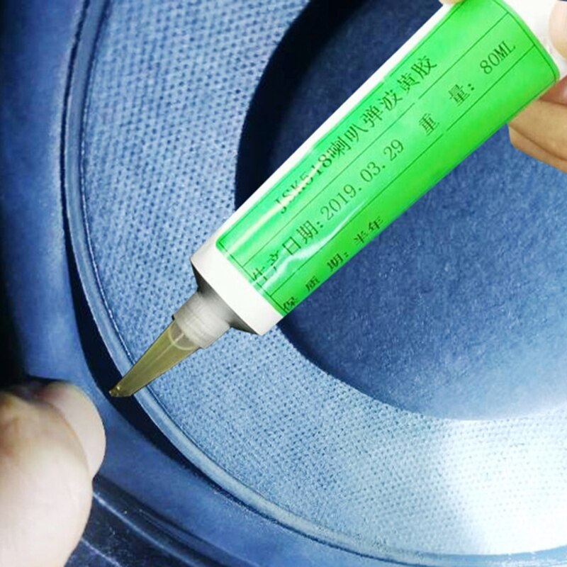 80Ml Speaker Reparatie Lijm Voor Stof Bonding Speaker Rand Bonding Hoorn Kraken Degumming Papier Kegel Professionele