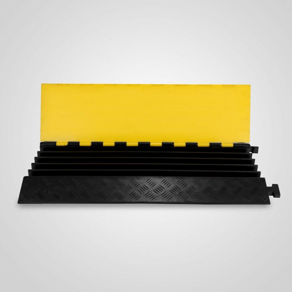 5 Channel Cable Protector 18000 LBS Capacity Extreme Rubber Cable Protector