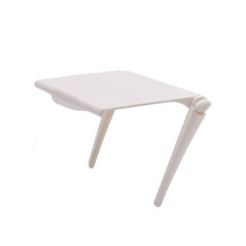 Estante ajustable para pantalla Caddy, almacenamiento de escritorio, almacenamiento de suministros para el hogar: white