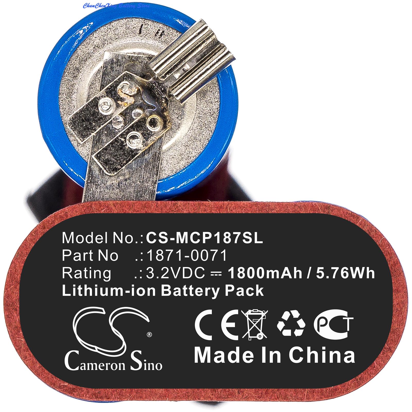 Batería Para afeitadora de 1800mAh, para Moser Chrom Style Pro 1871, 1871-0071, ChromStyle Pro 1871
