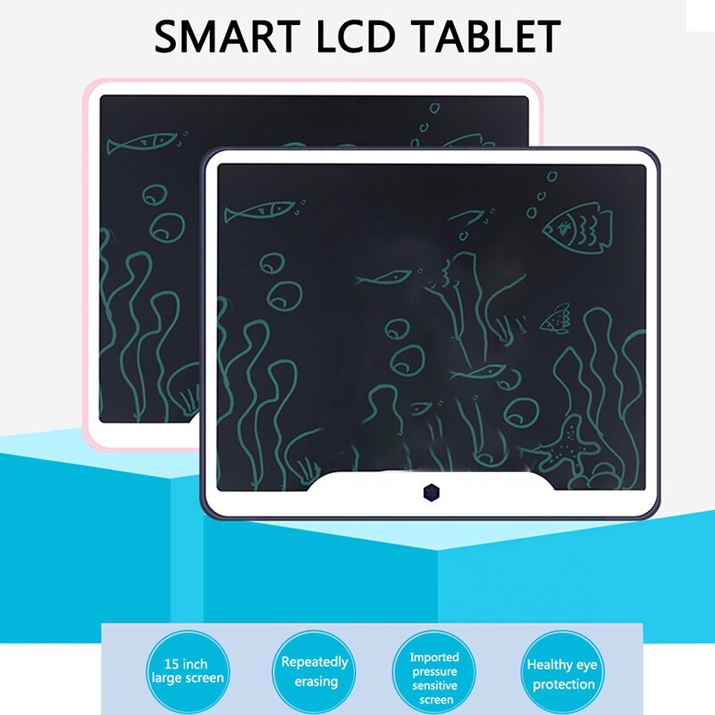 15-Inch Monochrome LCD Digital Handwriting Board Highlighting Thick Handwriting Drawing Board Levels