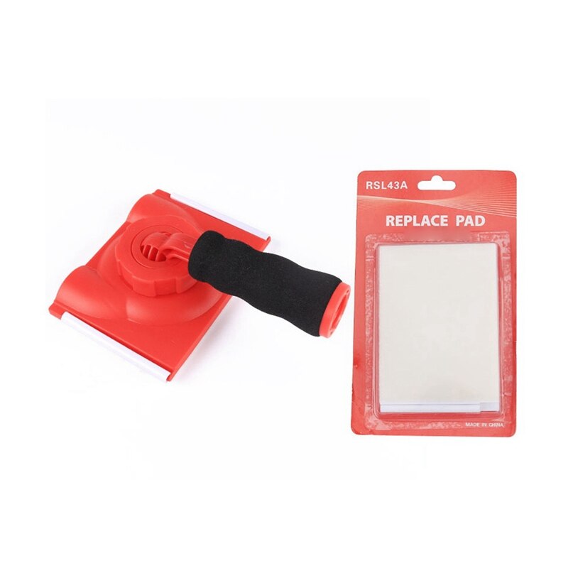 Pincel de látex para pintar bordes, pincel de mano para pintar esquinas de techo y pared, con almohadillas de esponja, para el hogar: Default Title