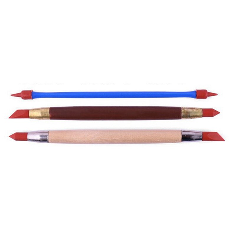 30Pcs Arts Crafts Clay Sculpting Tools Pottery Carving Tool Kit Pottery &amp; Ceramics Wooden Handle Modeling Clay Tools