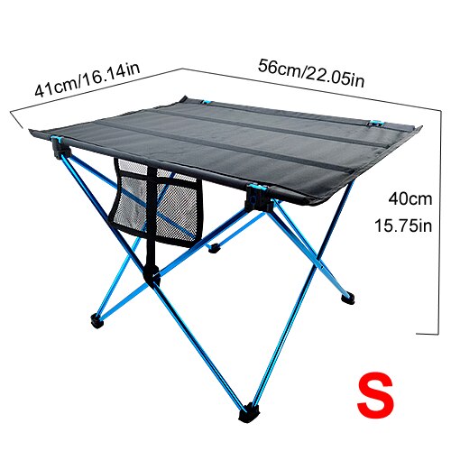 Faltbare Falten Camping Wandern Schreibtisch Reisen Picknick Tisch Kleine Terrasse Schreibtisch Aluminium Legierung Tragbare Tisch Ich bin Freien: 03