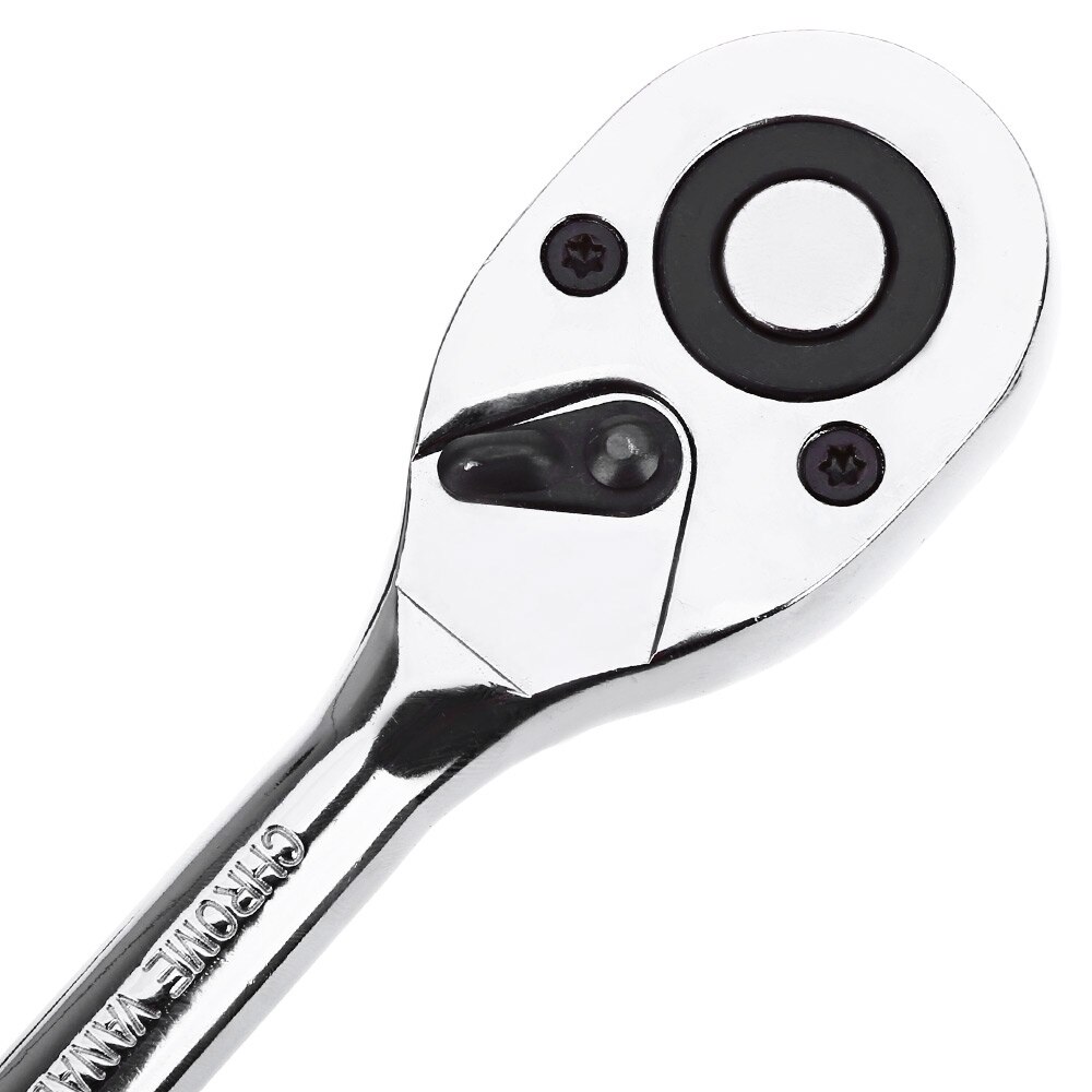 12pcs 1/4-Inch ( 6.3MM ) Socket Wrench Set Drive Ratchet Wrench Spanner for Bicycle Motorcycle Car Repairing Tool Se