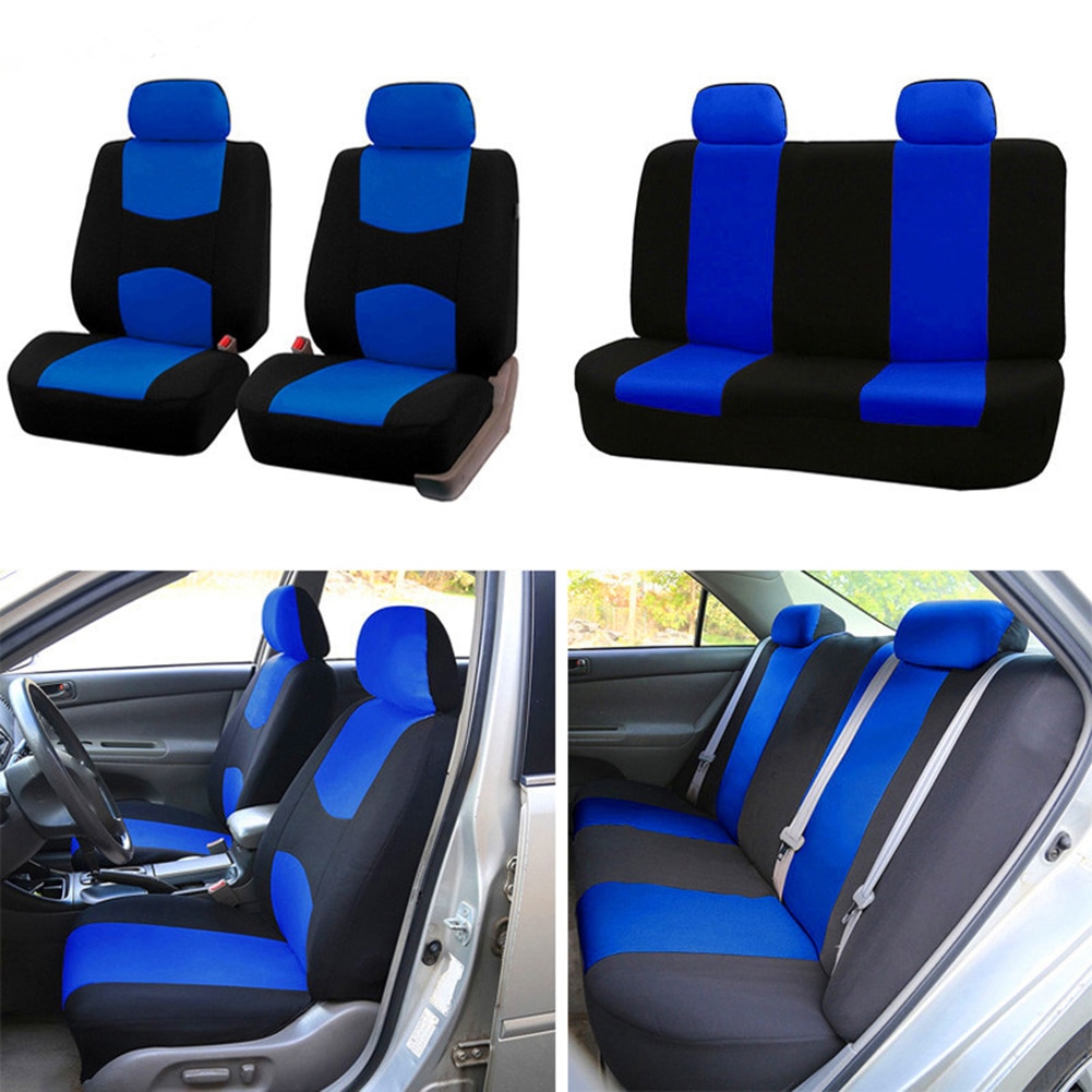 10 Teile/satz Auto Sitz Abdeckung Universal- Auto Vorne Hinten Sitz Schutz Abdeckungen Kissen Auto Styling Innen Zubehör Auto Sitz Abdeckung
