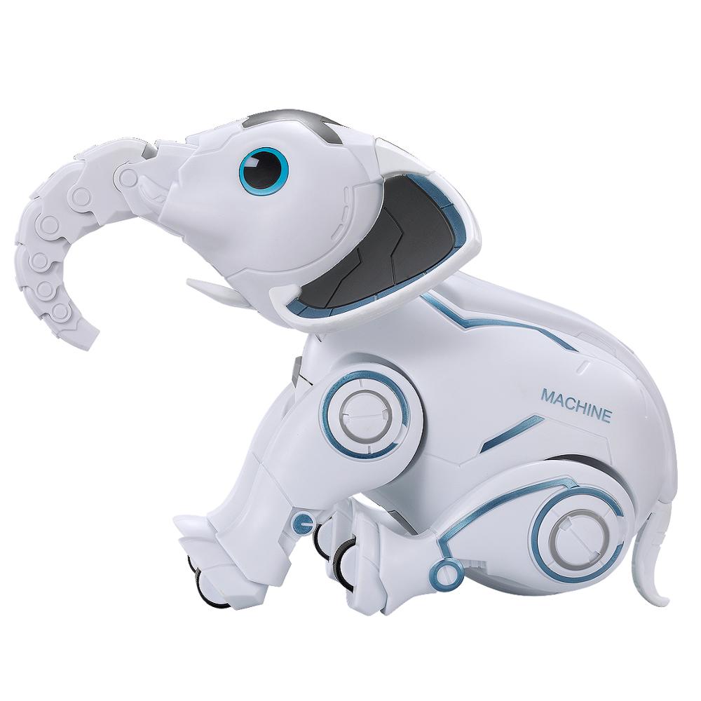 Wireless Remote Control Elephant Robot Interactive Children Toy Singing Dancing Elephant Robot Toy Early Education Toy For Kids