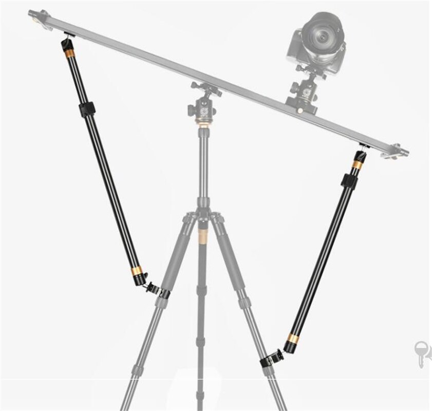 Slide Rail Support Rod For Slider Dolly Rail Track Photography DSLR Camera Stabilizer System Tripod Accessories