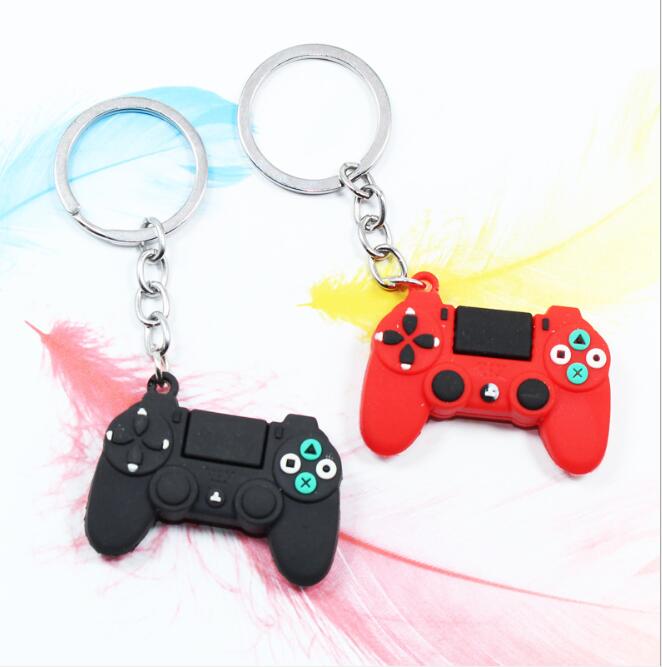 Personality Pretend Play Keychain Men Women Ring Pendant Couples Key Chain Bag Pendant