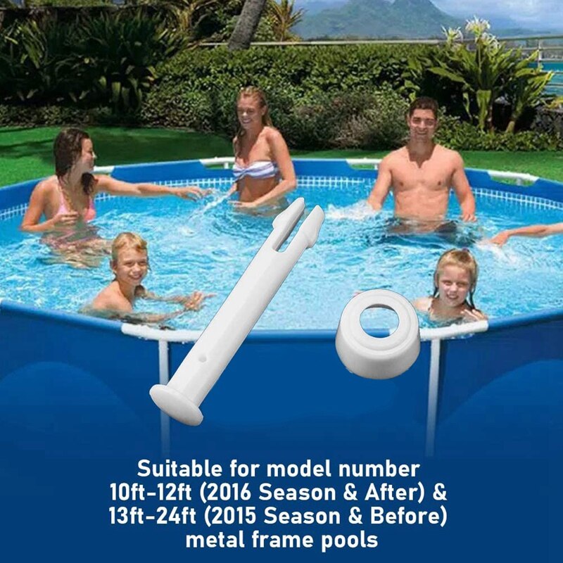 Schwimmbad-verbindungsstiftdichtungen, geeignet für intex 13 zoll (-24 zoll & vor ) 10 zoll, -12 zoll & nach)
