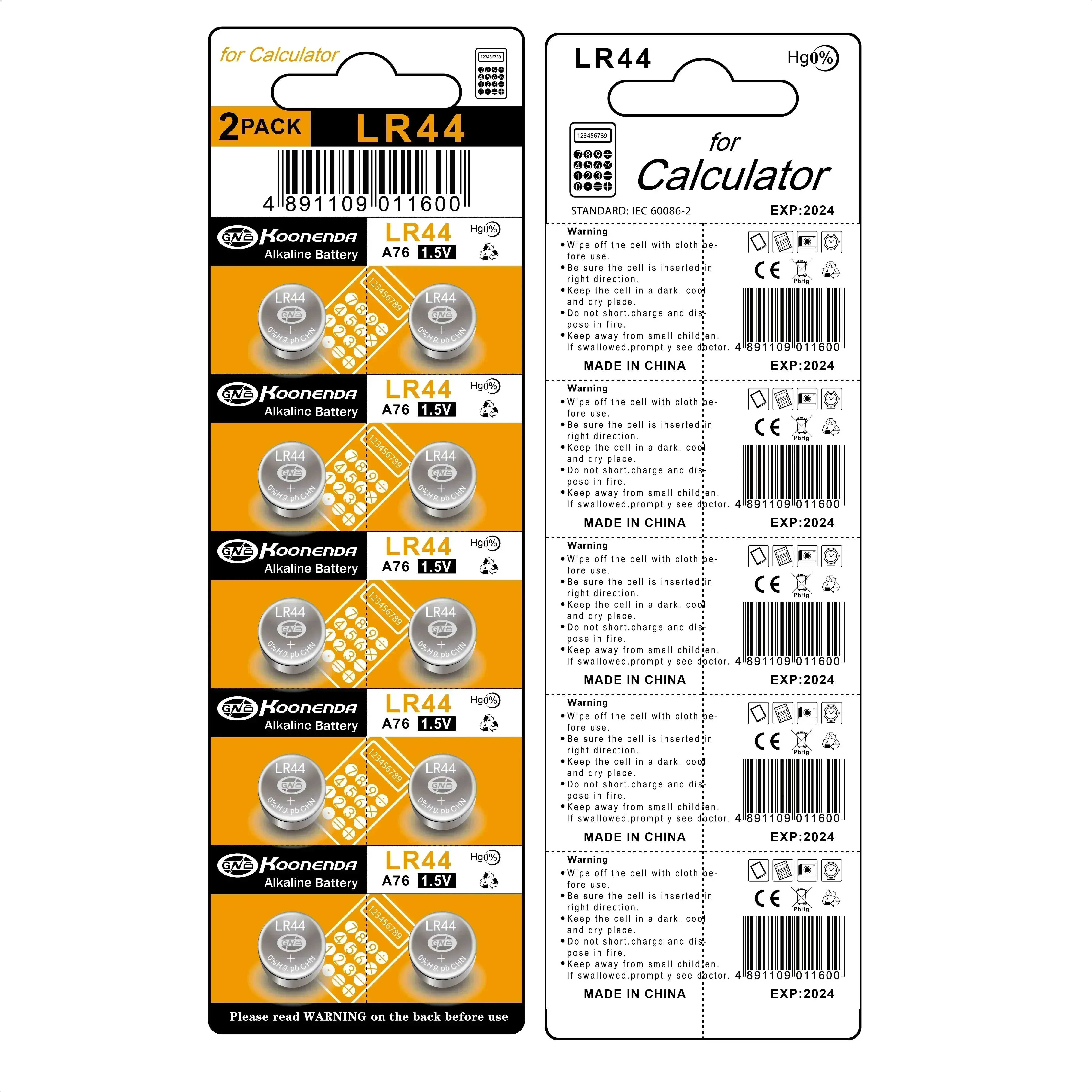 LR44 Alkaliczna bateria guzikowa (AG13/LR1154) – 1,55 V, długotrwała moc dla zabawek, zegarków, lamp LED i elektroniki