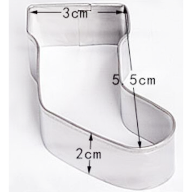 1PC Cookie Cutter Biscuit Press Stamp Embosser Sugar Pasty Cake DIY Baking Mould Pasteleriay Reposteria Accesorios Baking Tools: sock