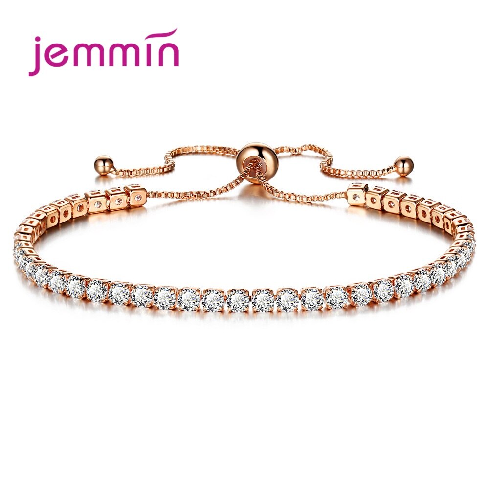 Heißer Silber Armband Zirkon Frauen Glanz Kristall Braut Armreif Delicate Hochzeit Einfache Schmuck Freies