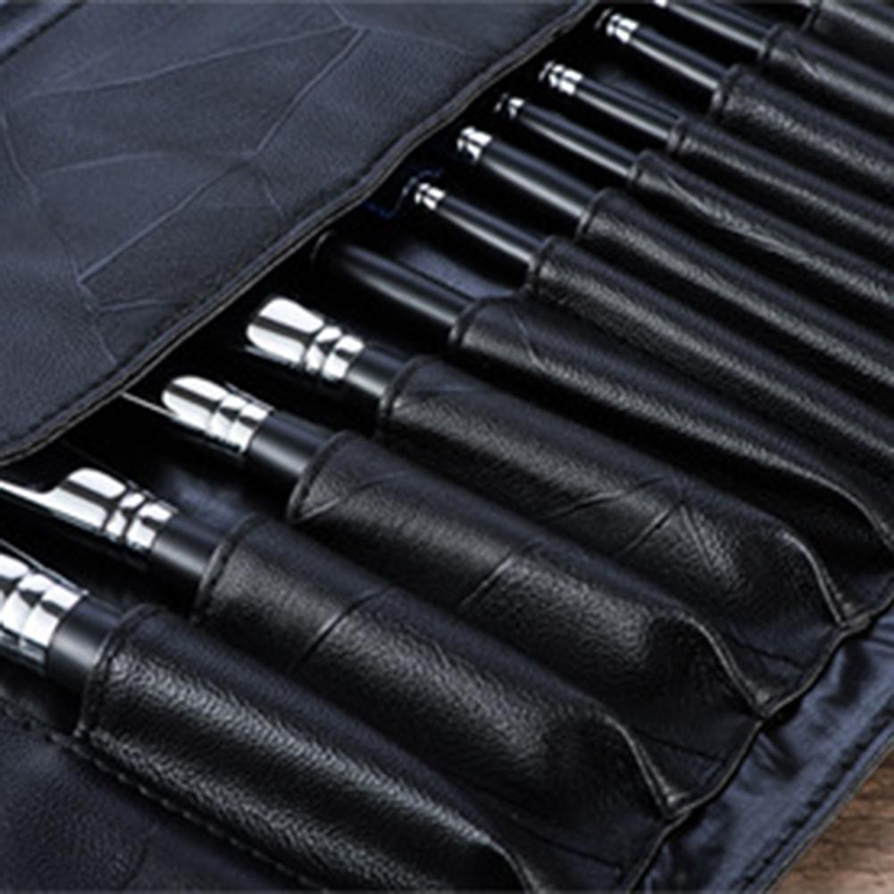 12/18/24pcs Makeup Brushes Set Cosmetics Brushes Bag Pouch Portable Handbag Bag Travel Pouch Make Up Brush Bags
