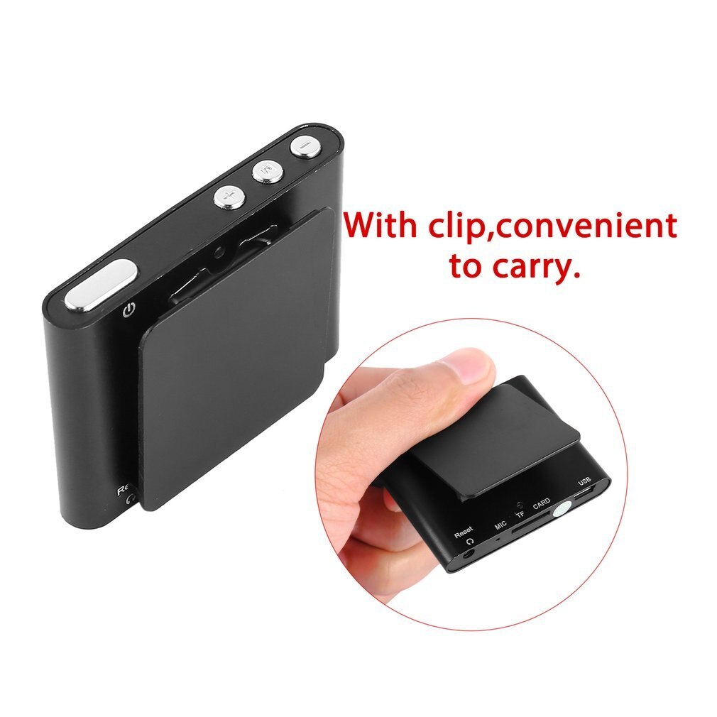 LCD Screen Display 6th Generation Music Media Video Movie FM Radio MP4 Player Portable 1.8 Inch Xiugai Qudiao 16G MP3 52*40*8mm