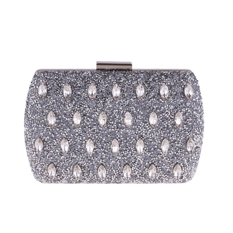 Luxy Maan Diamond Avondtassen Avond Handtas Luxe Handtassen Bling Bling Classic Rhinestone Clutch Bag Wedding Bridal Bag ZD849