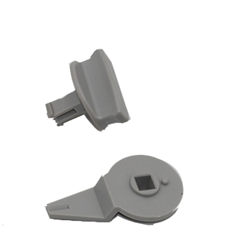 for vw Touran trunk box Luggage lock Tail box buckle Triangle warning card bracket knob 1T0 867 468: 1pair  gray