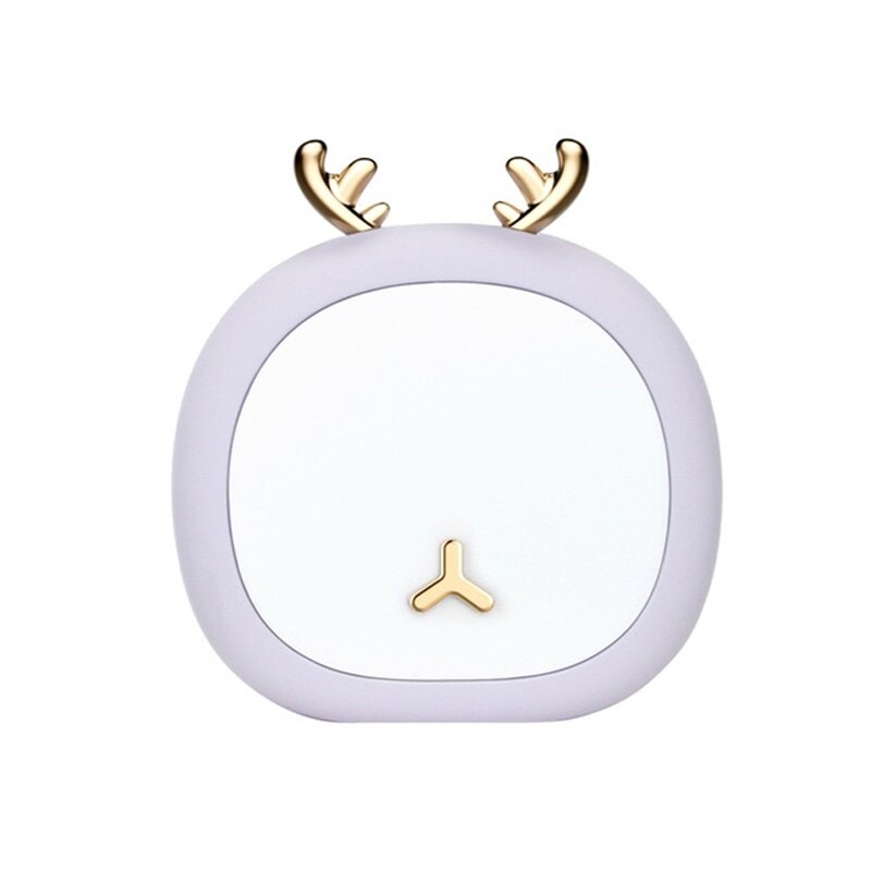Niedliches nachtlicht in form eines rehs oder hasen, kinderzimmerlampe für kinder und babys, stufenlos berührungsempfindlich, usb-wiederaufladbar, tischlampe, heimdekoration, ornamente: F