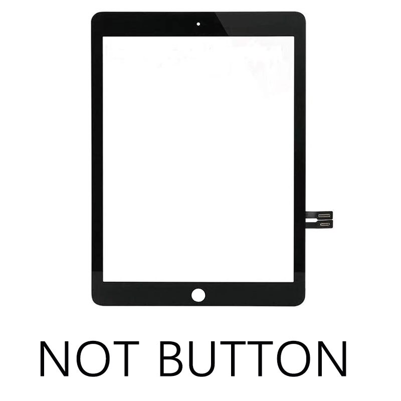 Voor Ipad 6 6th Gen Ipad 9.7 A1954 A1893 Lcd Outer Touch Screen Digitizer Voor Glas Display Touch panel Vervanging: Affordable Black