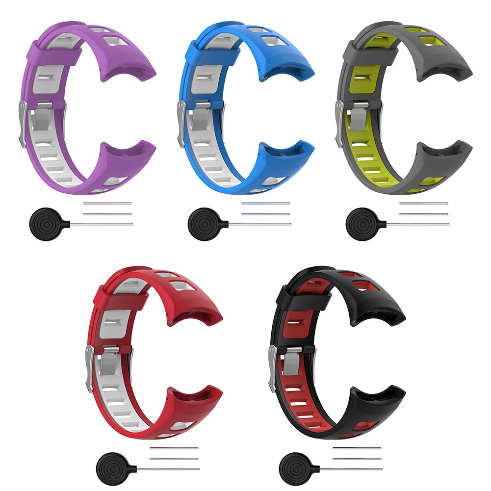 Bracelet de montre universel en Silicone pour SUUNTO Quest M1 M2 M4 M5 série M, bracelet de montre intelligente, accessoires, directe