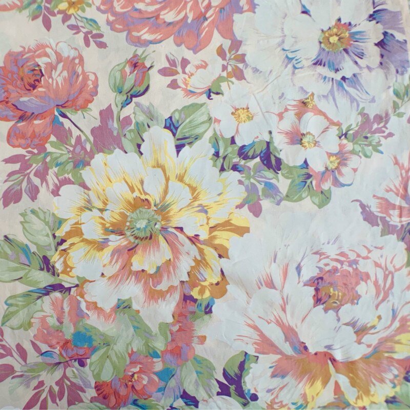 Gedruckt Blumen- Baumwolle Blatt Stoff Baby Tuch für DIY handgefertigt Heimat Dekor Quilten Material Günstige Stoffe Für Patchwork NäHenne: Braun / 100x160cm