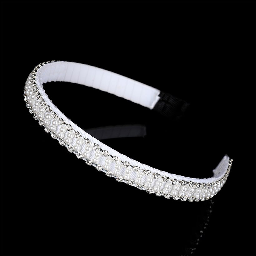 LEVAO Full Rhinestone Hairband for Women Boutique Crystal Hair Hoops Shiny Bezel Headband Wedding Headwear Party Accessories: 3