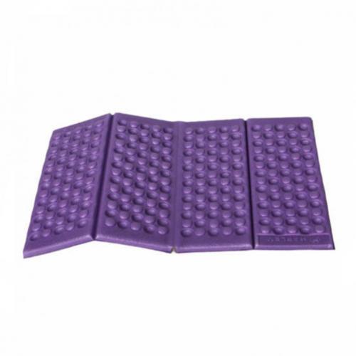 5 Colors Outdoor Camping Mat Folding XPE Waterproof Light Picnic Damp Proof Sitting Mat Cushion Foam Beach Tourist Mats: Purple