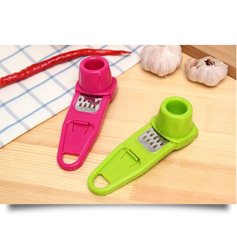 Rallador de ajo francés Multi funcional trituración de jengibre rallador cortador herramienta cortadora de cocina utensilios de cocina 30P