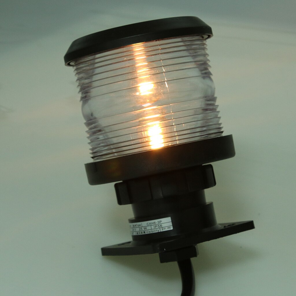 Marine All Round 360 Degree Navigation Light Amber for Chandlery/Boat/ Yacht