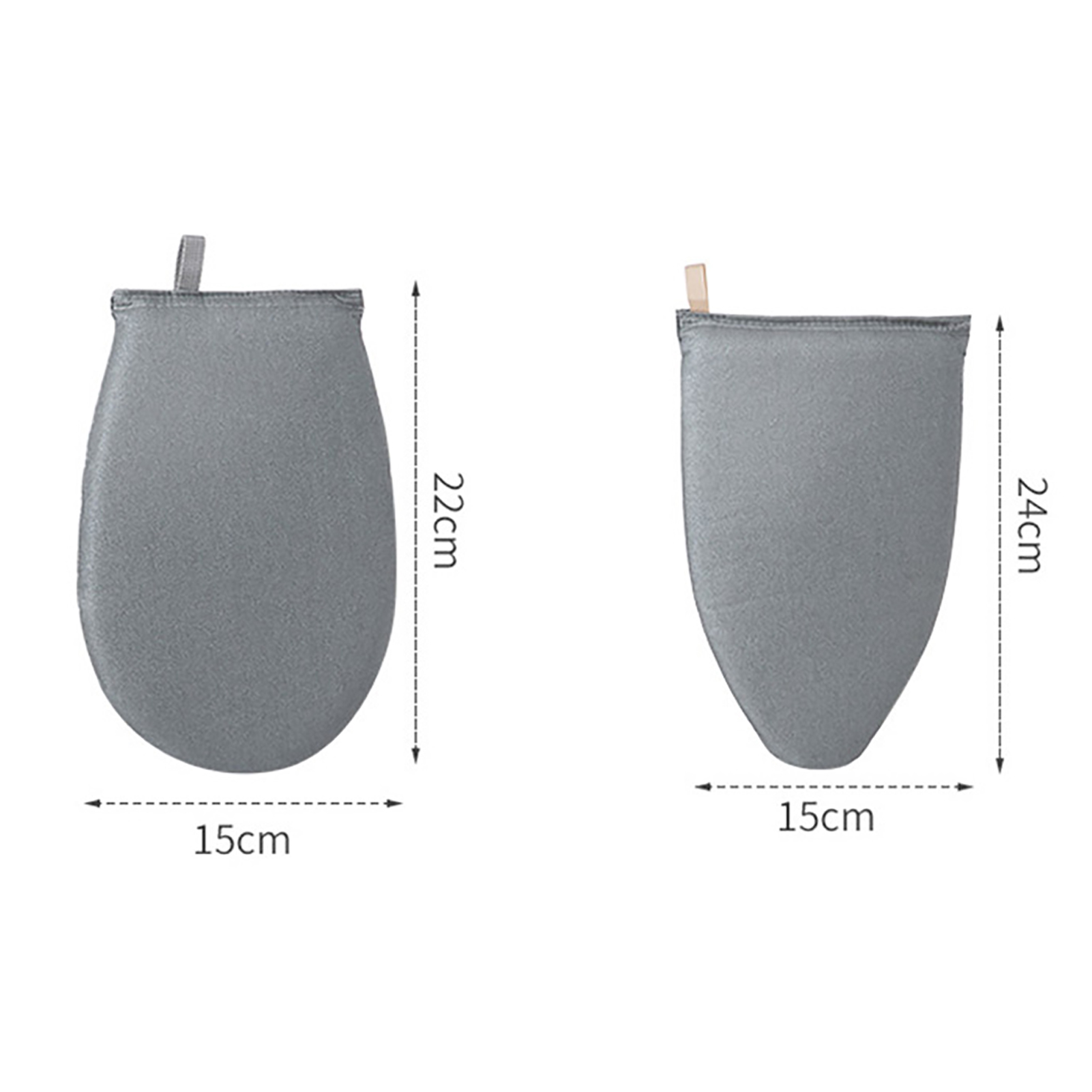 Planche à repasser Mini Anti-brûlure, housse de coussin en fer résistant à la chaleur, planches à repasser lavables, fer à vapeur pour vêtements, 1 pièce/2 pièces