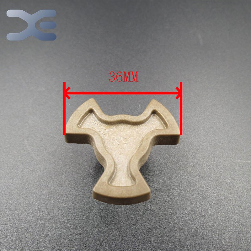 2PCS/Set Microwave Oven Parts Turn Core Coupling Magnetron Onderdelen Hard Plastic Glass Microwave Oven Parts