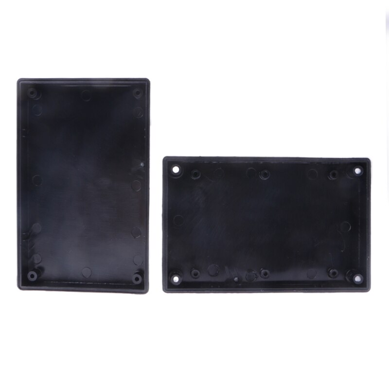 125 x 80 x 32mm sort vandtæt kasse elektronisk projektinstrumentkassestik