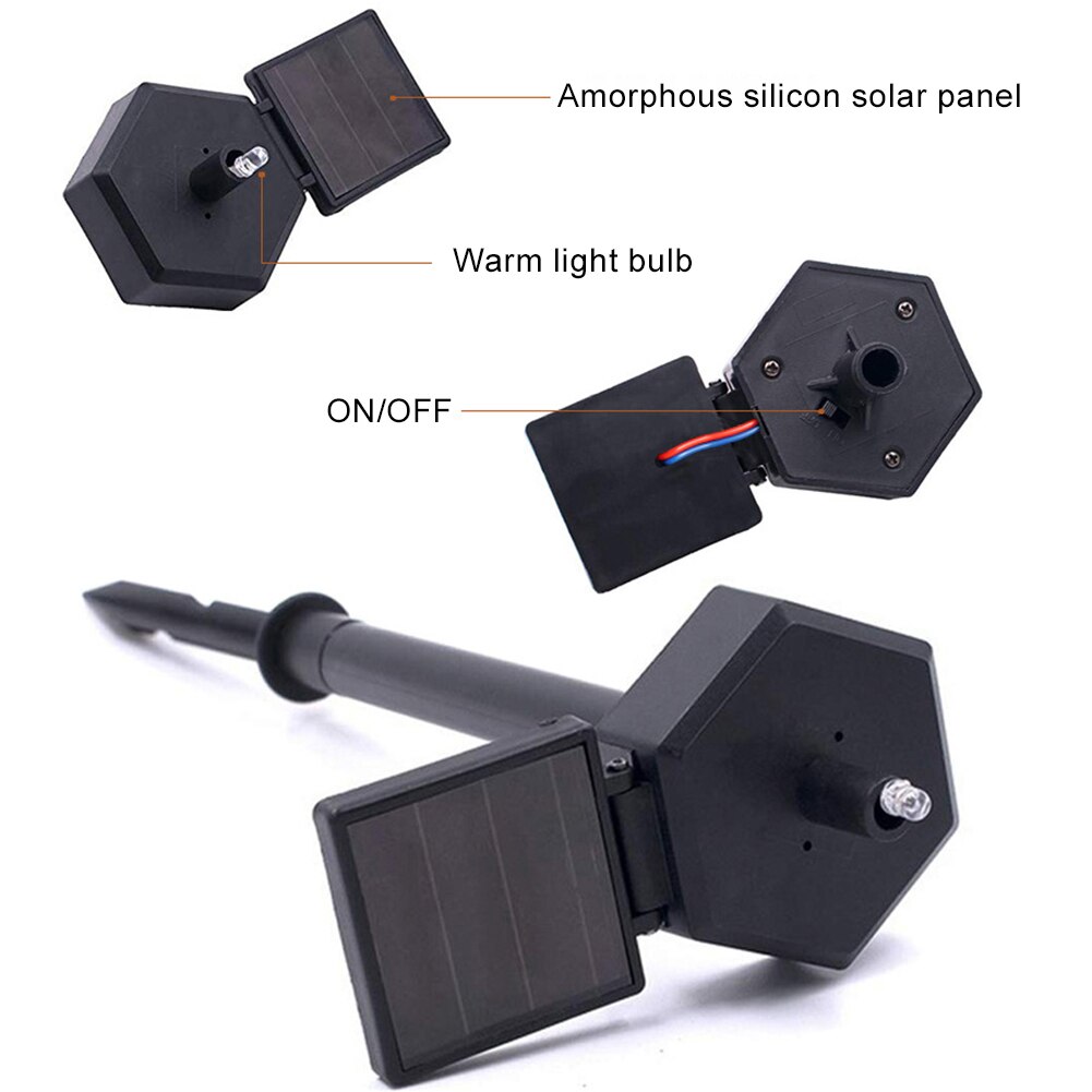 doprowadziło papuga w kształcie wodoodporna lampa na energię słoneczną lampa trawnik ścieżka ogrodowa wystrój wyposażony w papuga kształt projektu, żywy realistyczne.