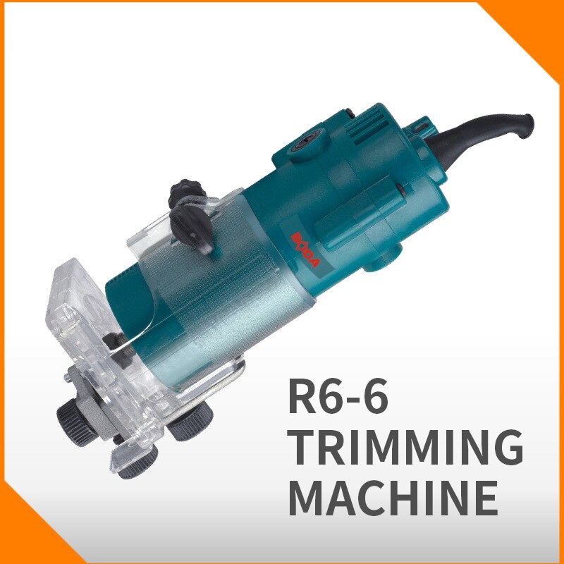 1PC R6-6 Trimming Machine Multifunction Woodworking Engraving Machine Portable Grooving Machine Power Tools 220V