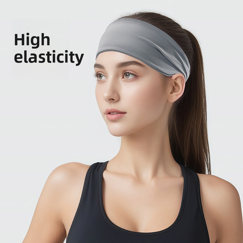 Zweetband voor mannen en vrouwen, sportieve hoofdband voor yoga, hardlopen, fitness en workouts, antislip, ademende hoofdband, zweetabsorberende haarband.