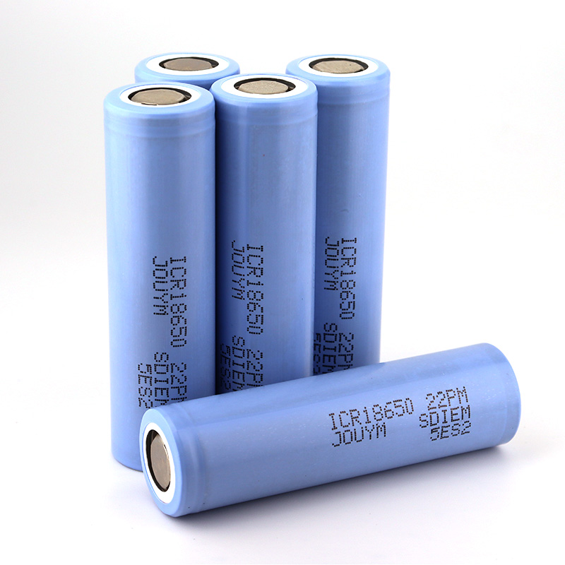 1-10 stück 18650 li- -ionen-akkus, 3.7v mah 2200 22p lithiumzellen mit hoher entladeleistung