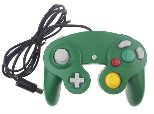 Wired Gamepad Voor Nintend Ngc Gc Voor Gamecube Controller Voor Wii Wiiu Gamecube Joystick Joypad Game Accessoire: green