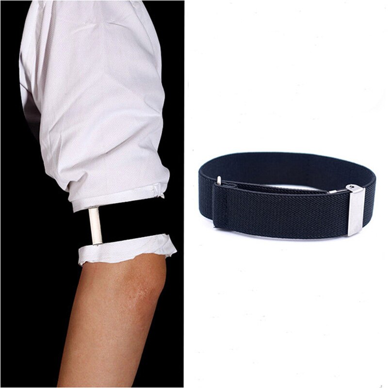 Liguero de manga para hombre, 1 par, Formal, del Día del Padre, 2,5 cm de ancho