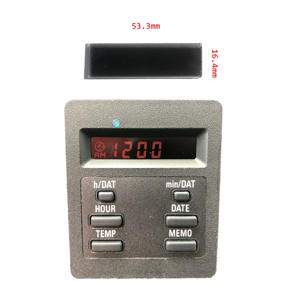 Samochodowy wyświetlacz LCD dla bmw E28 E30 Bordcomputer BC1 OBC 6 przycisk ekran komputera 325i 318i 325ix 528 525i 535i 62131377803