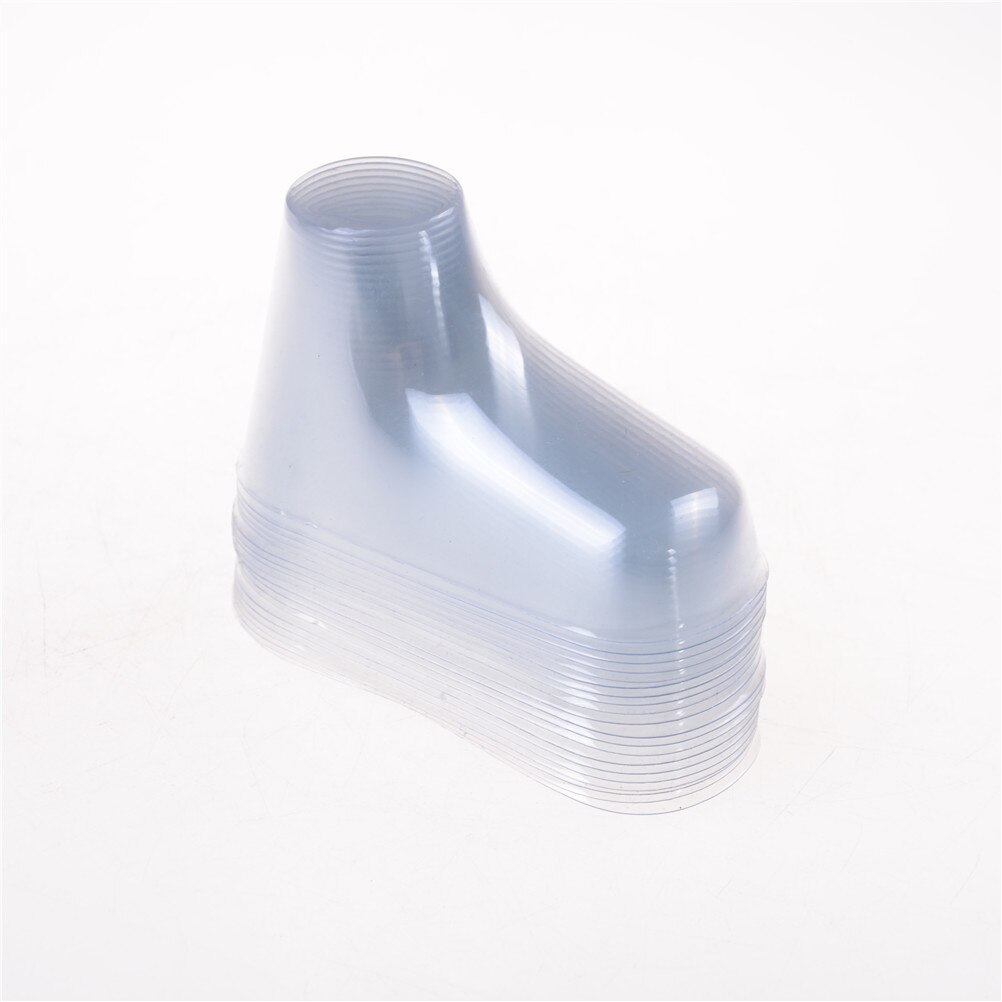 20 stk klar plast babyfødder display baby støvletter sko sokker vitrine 9cm