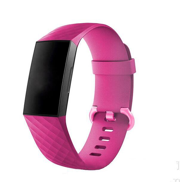 L Unsex Pure Color Band Strap For Fitbit Charge 3 Bracelet Replacement Watch Band For Fitbit Charge 3 Smart Watch Accessories